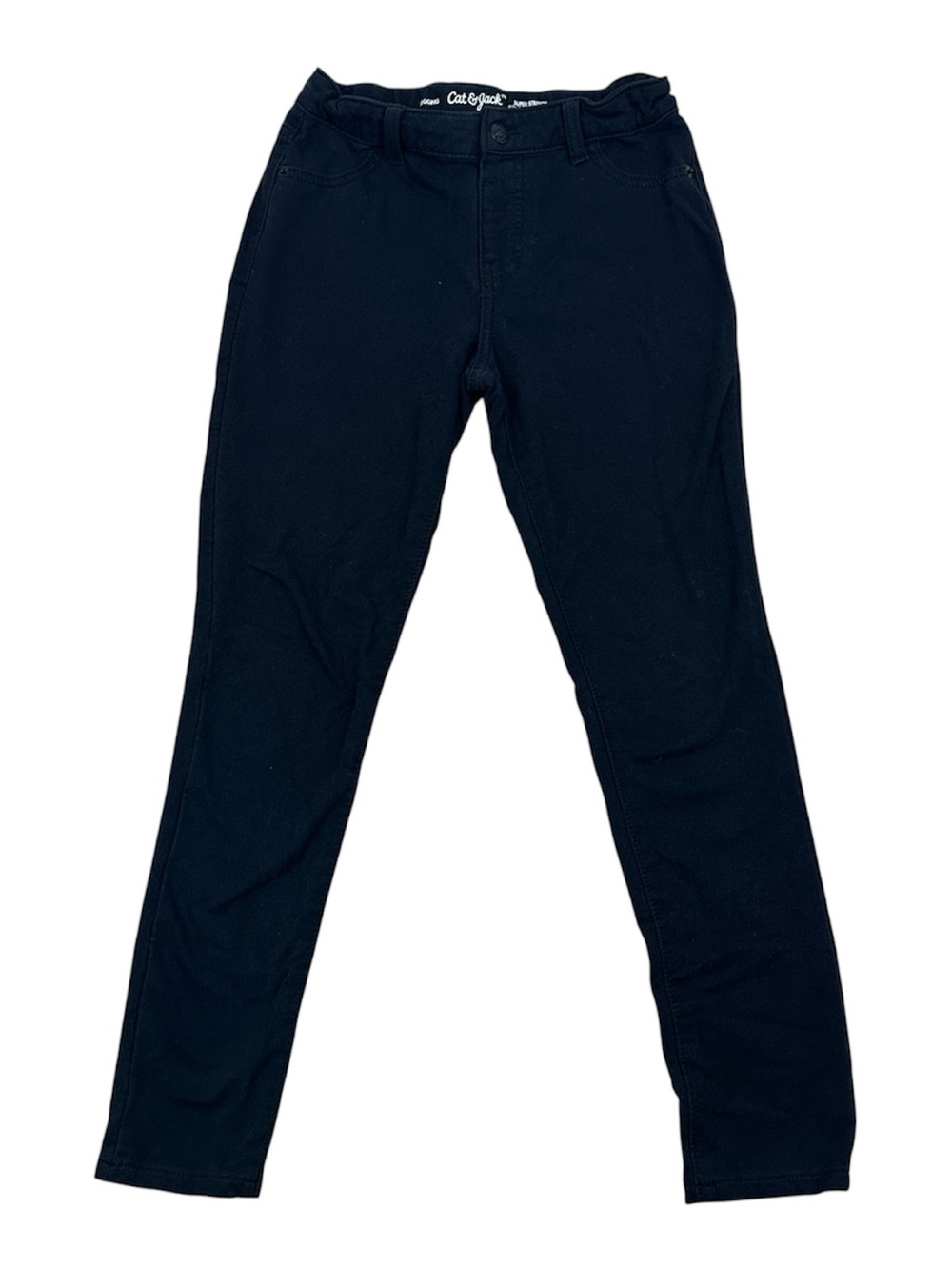 Cat & Jack Girls Black Slim Stretch Jeggings Pants